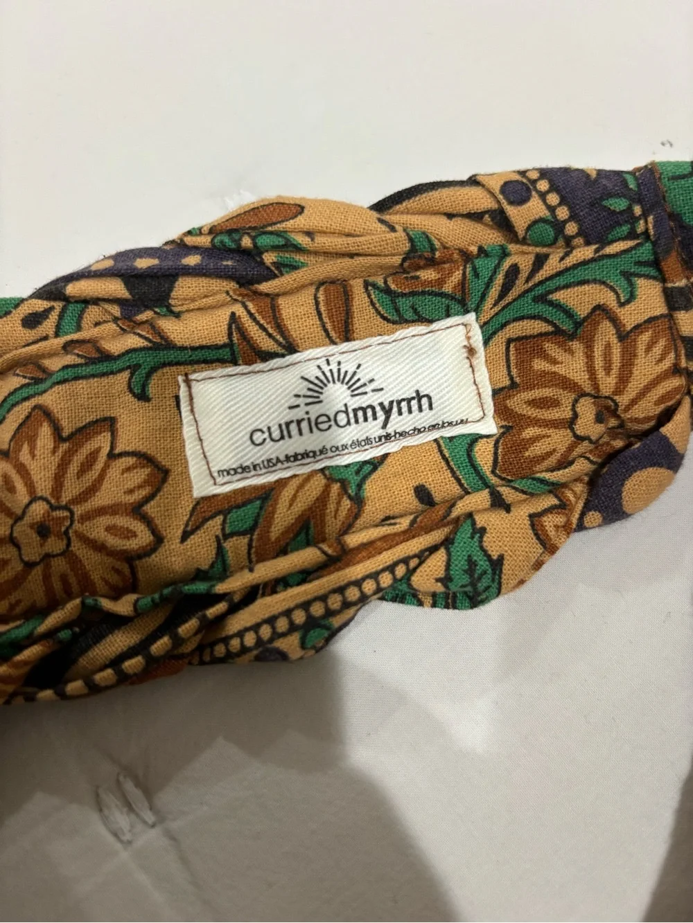 Curried Myrrh Willa Braided Headband